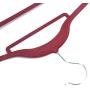 wrea 10pcs Non-Slip Flocked Adult Clothes Hangers 360 Degree Swivel Notched Shoulders Coat Trousers Hanger wrea 10pcs Non-Slip Flocked Adult Clothes Hangers 360 Degree Swivel Notched Shoulders Coat Trousers Hanger