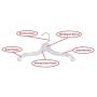 NAHANCO 414 Plastic Dress Hangers, Super Heavy Weight, 14", Clear (Pack of 100)