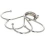 MroMax 4Pcs Stainless Steel S Hooks S Shaped Hook Hangers for Kitchen Bathroom Bedroom Storage Room Office Outdoor Multiple Uses Silver Tone MroMax 4Pcs Stainless Steel S Hooks S Shaped Hook Hangers for Kitchen Bathroom Bedroom Storage Room Office Outdoor Multiple Uses Silver Tone