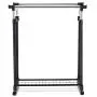 9rit_shop Great Addition Daily Storage Double Adjustable Clothes Hanger with Shoe Rack 9rit_shop Great Addition Daily Storage Double Adjustable Clothes Hanger with Shoe Rack