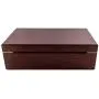The Bamboo Leaf Tea Boxes Storage Organizer for Tea Collections, 8 Compartment w/Solid Lid (Cherrywood) The Bamboo Leaf Tea Boxes Storage Organizer for Tea Collections, 8 Compartment w/Solid Lid (Cherrywood)