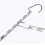 10pc Durable Clothing Hanger Multi-Purpose Folding Metal Storage Rack Living Room Gadget Hangers for Clothes Wardrobe Organizer