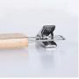 Portable 10Pc Multifunction Skirt Clip Solid Wood Clothes Hanger Pants Folder Anti-Skid Trousers Rack