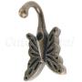 FidgetGear Antique Butterfly Coat Robe Hook Wall Mounted Door Clothes Towel Single Hanger