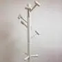 XIAOLONG Simple Coat Rack Assembly Solid Wood Hanger Floor Disc Clothes Rack White Bedroom Modern Minimalist Hanger XIAOLONG Simple Coat Rack Assembly Solid Wood Hanger Floor Disc Clothes Rack White Bedroom Modern Minimalist Hanger