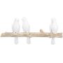 AUNMAS Coat Hooks Bird Shape Hat Clothes Bag Wall Mount Hook Hanger Rack Holder for Home Decoration
