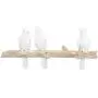 AUNMAS Coat Hooks Bird Shape Hat Clothes Bag Wall Mount Hook Hanger Rack Holder for Home Decoration