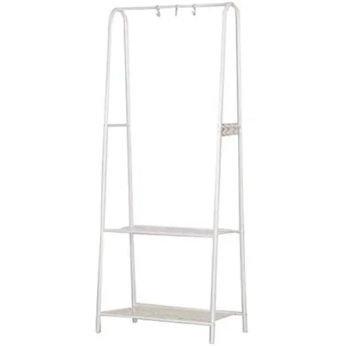 COAT RACK NAN Liang Floorstanding/Metal Creative Bedroom Simple Modern/Clothes Hanger (3 Colors Available) Multi-Functional Clothing Rack (Color : White) COAT RACK NAN Liang Floorstanding/Metal Creative Bedroom Simple Modern/Clothes Hanger (3 Colors Available) Multi-Functional Clothing Rack (Color : White)
