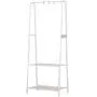 COAT RACK NAN Liang Floorstanding/Metal Creative Bedroom Simple Modern/Clothes Hanger (3 Colors Available) Multi-Functional Clothing Rack (Color : White) COAT RACK NAN Liang Floorstanding/Metal Creative Bedroom Simple Modern/Clothes Hanger (3 Colors Available) Multi-Functional Clothing Rack (Color : White)