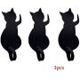 LoCbaT- Metal Clothes Hat Hooks Wall Hangers Keys Organizers Room Hanging Decor 3pcs - Hooks & Rails