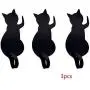 LoCbaT- Metal Clothes Hat Hooks Wall Hangers Keys Organizers Room Hanging Decor 3pcs - Hooks & Rails LoCbaT- Metal Clothes Hat Hooks Wall Hangers Keys Organizers Room Hanging Decor 3pcs - Hooks & Rails