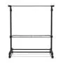 Shelf Folding Storage Laundry Drying Closet Holder Rack Stick Hanger Rolling Clothes Shelf Folding Storage Laundry Drying Closet Holder Rack Stick Hanger Rolling Clothes