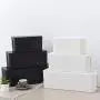 Plastic Wire Storage Boxes Removable Cover Cable Heat Emission Tidy Box,32x13.6x12.7cm,Black Plastic Wire Storage Boxes Removable Cover Cable Heat Emission Tidy Box,32x13.6x12.7cm,Black