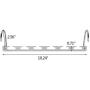 Edego 20Pcs Wonder Metal Magic Hanger Clothes Closet Organizer Hook Space Saver Saving