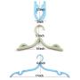 Ladyrite Travel Hangers - Portable Folding Clothes Hangers Travel Accessories Foldable Clothes Drying Rack for Travel (5pcs