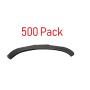 NAHANCO 2045C Foam Hanger Covers, Grey  (Bulk pack of 500)