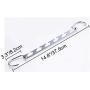 SURPRIZON Metal Magic Hangers Space Saving Clothes Hangers Organizer Smart Closet Space Saver with Sturdy Stainless Steel for Heavy Clothes (13 Pack)