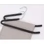 HJYPYJ Magic Hanger,Z-Sponge Non-Slip Multifunctional Hangers,Anti-Shoulder Pants Rack Not Easily Deformed Space Saving Organizer Hanger Strong Bearing Capacity/Black / 5 pcs HJYPYJ Magic Hanger,Z-Sponge Non-Slip Multifunctional Hangers,Anti-Shoulder Pants Rack Not Easily Deformed Space Saving Organizer Hanger Strong Bearing Capacity/Black / 5 pcs