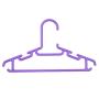 Tosnail 60 Pack Plastic Childrens Hangers Baby Hangers Kids Hangers Toddlers Hangers - Assorted 6 Colors