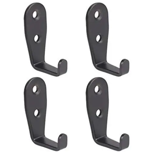 uxcell 4pcs Wall Hooks Metal Wall Mounted L Type Scarf Coat Prong Robe Hooks Clothes Hanger Holder Storage with Screws uxcell 4pcs Wall Hooks Metal Wall Mounted L Type Scarf Coat Prong Robe Hooks Clothes Hanger Holder Storage with Screws