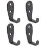 uxcell 4pcs Wall Hooks Metal Wall Mounted L Type Scarf Coat Prong Robe Hooks Clothes Hanger Holder Storage with Screws uxcell 4pcs Wall Hooks Metal Wall Mounted L Type Scarf Coat Prong Robe Hooks Clothes Hanger Holder Storage with Screws