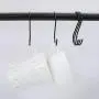 Dreecy 30 Pack S Hooks, Heavy Duty Hangers, Metal Iron Hanger S Hooks Black - for Hanging Pots and Pans, Coffee Mugs, Utensils, Clothes, Jeans, Towels in Kitchen and Closet Shelf