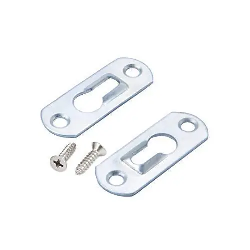 Adiyer [20 Pack 44mm x 16mm Single Keyhole Hangers Hanging Plate Hardware for Mirror Picture Frames Adiyer [20 Pack 44mm x 16mm Single Keyhole Hangers Hanging Plate Hardware for Mirror Picture Frames