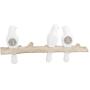 AUNMAS Coat Hooks Bird Shape Hat Clothes Bag Wall Mount Hook Hanger Rack Holder for Home Decoration