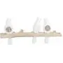 AUNMAS Coat Hooks Bird Shape Hat Clothes Bag Wall Mount Hook Hanger Rack Holder for Home Decoration