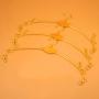 Cabilock Clothes Hanger 10pcs Metal Hanger Non-Slip Underwear Rack Underpants Clips for Shop Clothing Store(Random Color)