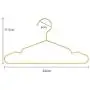 KYCPTNFJ 32cm Cute Gold Metal Clothes Shirts Hanger with Notches, Heavy Duty Small Coats Hanger 30 pcs KYCPTNFJ 32cm Cute Gold Metal Clothes Shirts Hanger with Notches, Heavy Duty Small Coats Hanger 30 pcs
