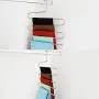 Hankyky Pants Hangers Non Slip Updated S-Shaped 5 Layers Hangers Closet Space Saver for Jeans Scarf Tie Clothes Hankyky Pants Hangers Non Slip Updated S-Shaped 5 Layers Hangers Closet Space Saver for Jeans Scarf Tie Clothes
