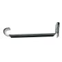 4" inch Rain Gutter Hanger Bracket Hook Clip style Heavy Duty .060 thick Aluminum for K-Style Gutters(25 Pack)