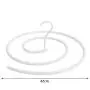 2pcs Circle Clothes Hanger Spiral Shaped Rotating Storage Rack Round Drying Rack for Quilt Blanket Mat Indoor Balcony Space Save 2pcs Circle Clothes Hanger Spiral Shaped Rotating Storage Rack Round Drying Rack for Quilt Blanket Mat Indoor Balcony Space Save