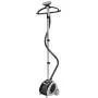 SALAV GS65-BJ 1500W Professional Extra Wide Bar Garment Steamer with 360 Swivel Hanger, 4 Steam Settings and Storage Pocket, Black