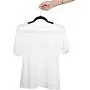 KIPB 20pcs Non-Slip Flocked Velvet Huggable Hangers Clothes Hangers Shirts Sweaters Dress Hanger Hook Drying Rack (Black)