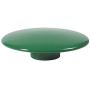 Wood Dots Coat Hooks Flat Round Shape Bright Color Wall Mounted Wall Hanger, Scatter The Wall to Display Hats, Scarves,Clothes(10 Colors) - Green L