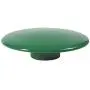 Wood Dots Coat Hooks Flat Round Shape Bright Color Wall Mounted Wall Hanger, Scatter The Wall to Display Hats, Scarves,Clothes(10 Colors) - Green L