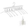 JJseason Hangers Clothes Hangers Multifunctional Suit Hangers Nonslip Shirt Hangers Swivel 360 Hooks Clothing Hangers Heavy Duty Coat Hangers Space Saving Dress Hangers Pants Hangers