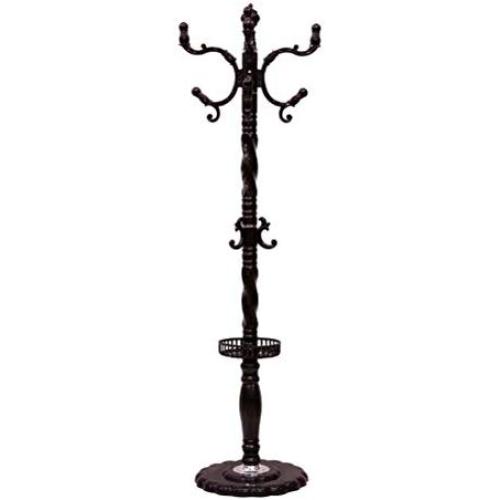 Q_Entryway Furniture Retro Clothes Rack Nordic Coat Stand Simple Hat Coat Rack Living Room Bedroom Floor Hanger Hall Office Clothes Tree Hall Trees
