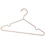 KOOBAY Top 17" Rose Copper Gold Shiny Steel Wire Clothes Hanger Non Slip Shoulders for Shirts,Coat,Slacks Storage & Display (30)