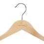 Oak Leaf Coat Hangers, 6-Pack Wood Clothes Hangers with Extra Wide Shoulder for Heavy Coat, Sweater, Trousers, Natural Finish Oak Leaf Coat Hangers, 6-Pack Wood Clothes Hangers with Extra Wide Shoulder for Heavy Coat, Sweater, Trousers, Natural Finish