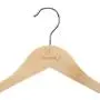 Oak Leaf Coat Hangers, 6-Pack Wood Clothes Hangers with Extra Wide Shoulder for Heavy Coat, Sweater, Trousers, Natural Finish