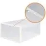 NEXCOVER Clear Stackable Shoe Storage Boxes,Large Size,4pack NEXCOVER Clear Stackable Shoe Storage Boxes,Large Size,4pack