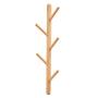 YOYAI Wood Coat Rack Hooks Wall Mounted Wood Wall Hooks Hat Rack Towel Hanger Detachable Modern Design Handcraft Tree Branch Heavy Duty Peg Rack(Beech Wood 5 Hooks)