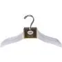 Quality White Wooden Kids Hangers, Wooden Hangers, Children Hangers, Luxury Design Hangers, Toddler Size Hangers, Swivel Hook (10 Pack, 13" inch)