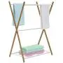 JEROAL Towel Rack Rail Stand Bathroom Storage Rack Laundry Drying Rack Hanger JEROAL Towel Rack Rail Stand Bathroom Storage Rack Laundry Drying Rack Hanger