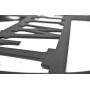 Personalized Metal Steel Monogram Wall Art Door Hanger - Customized with Last Name and Wedding Year - Beautiful Wall Decor For Custom Anniversary or Wedding Gift Present