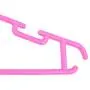 vmree Children Kids Plastic Coloured Coat Hangers Bow Clothes Hanger Kids Children Pet 10pcs