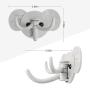 AndYin Elephant Utility Hooks Wall Hanger for Robe & Towel Hook Decorative Adhesive Elephant Hooks Key Holder Utility Animal Hook for Wall Hanging with Towels Robe 3 Packs AndYin Elephant Utility Hooks Wall Hanger for Robe & Towel Hook Decorative Adhesive Elephant Hooks Key Holder Utility Animal Hook for Wall Hanging with Towels Robe 3 Packs